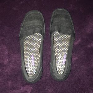 Black Sketchers Flats